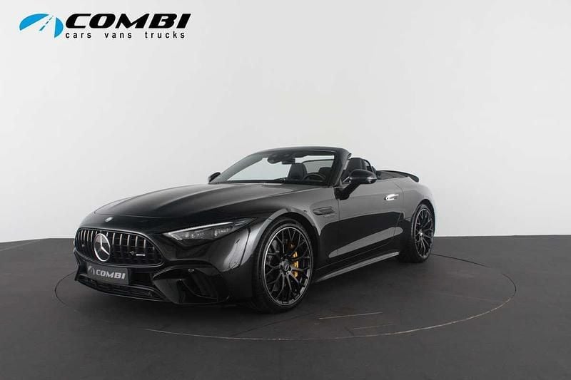 Zwart, metallic lak Gebruikt 2024 Mercedes SL63 AMG AMG Cabriolet | € 199.950 - Afbeelding 1/4