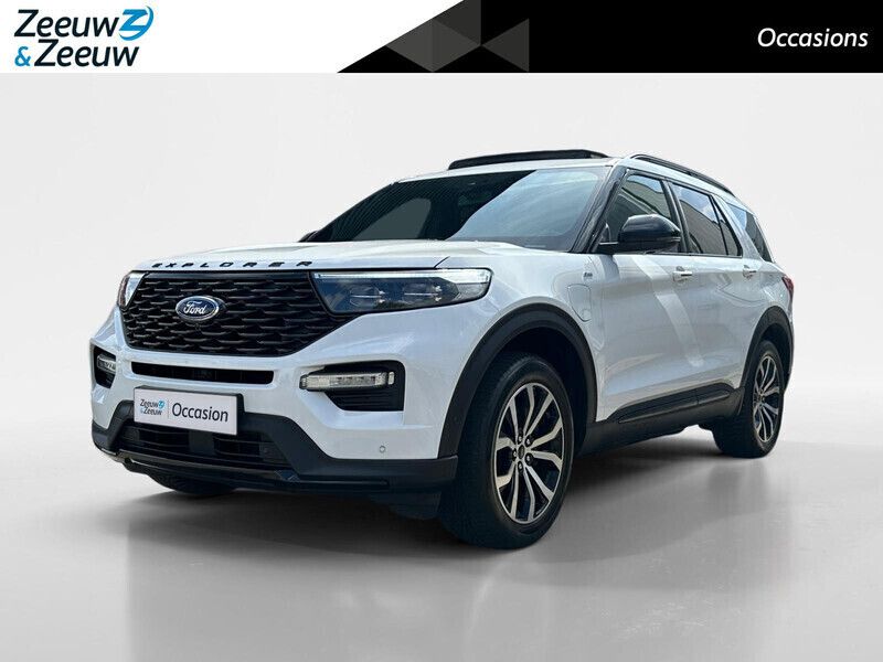 Oxford whote (licht wit) Gebruikt 2021 Ford Explorer ST-Line SUV | € 44.950 (Super prijs) - Afbeelding 1/4