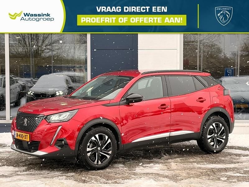 Rood Gebruikt 2022 Peugeot 2008 Allure SUV | € 17.240 (Goede deal) - Afbeelding 1/4