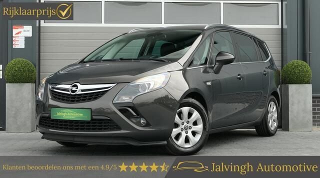 Grijs Gebruikt 2013 Opel Zafira Tourer Business MPV | € 4.840 (Duur) - Afbeelding 1/4