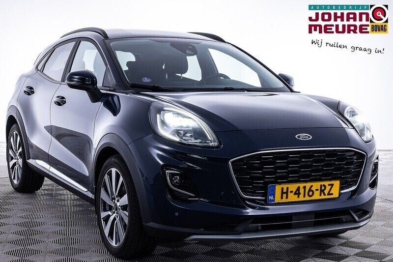 Blauw Gebruikt 2020 Ford Puma Titanium X SUV | € 19.900 (Eerlijke prijs) - Afbeelding 1/4