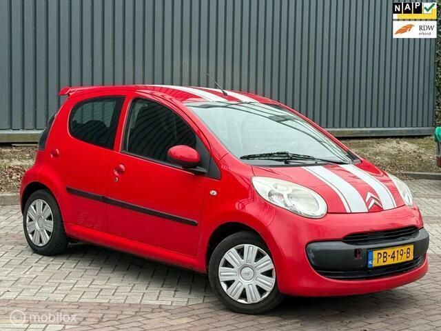 Rood Gebruikt 2008 Citroën C1 Hatchback | € 1.750 (Goede deal) - Afbeelding 1/4
