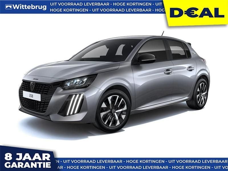 Grijs Nieuw 2025 Peugeot 208 GT Hatchback | € 26.333 (Super prijs) - Afbeelding 1/4