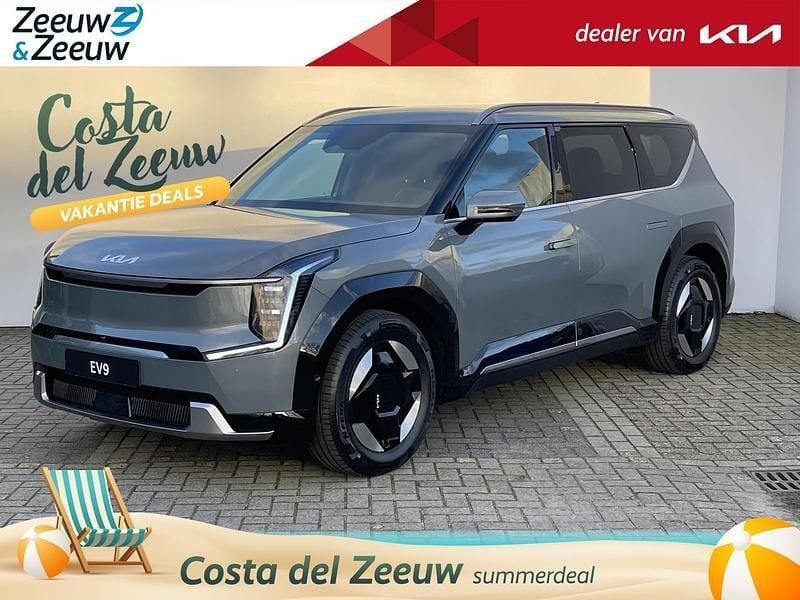Pebble gray Nieuw 2024 Kia EV9 Launch Edition SUV | € 71.495 (Duur) - Afbeelding 1/4