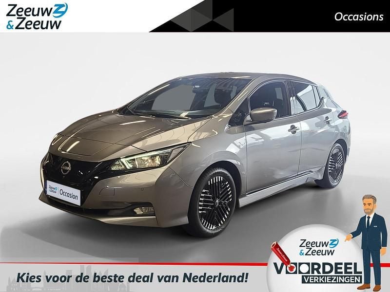 New grey (kad) Gebruikt 2022 Nissan Leaf N-Connecta Hatchback | € 17.935 (Eerlijke prijs) - Afbeelding 1/4