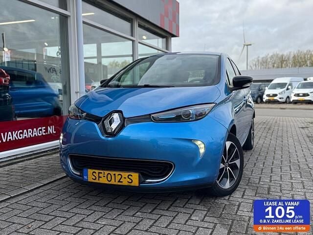 Blauw Gebruikt 2018 Renault Zoe Intens Hatchback | € 6.400 (Eerlijke prijs) - Afbeelding 1/4