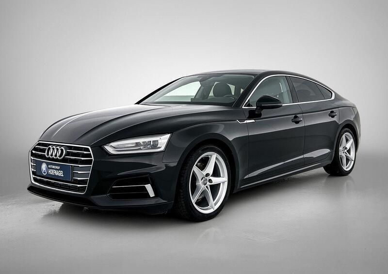 Zwart Gebruikt 2019 Audi A5 Sportback Sport Hatchback | € 23.495 (Super prijs) - Afbeelding 1/4
