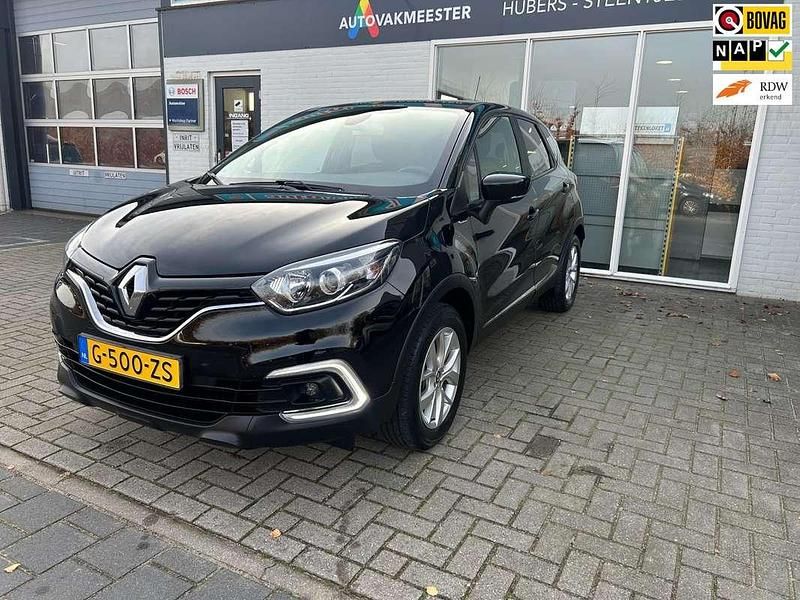 Zwart Gebruikt 2019 Renault Captur LIMITED SUV | € 10.995 (Goede deal) - Afbeelding 1/4