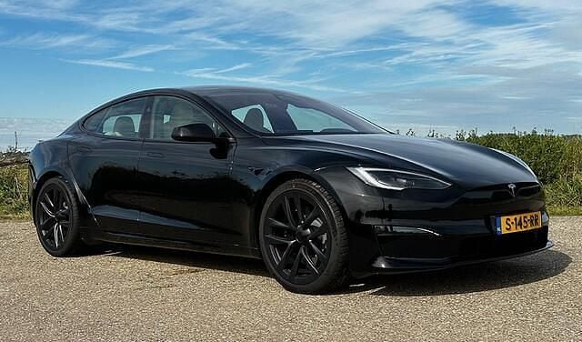 Zwart Occasion 2015 Tesla Model S Hatchback | € 9.950 - Afbeelding 1/4