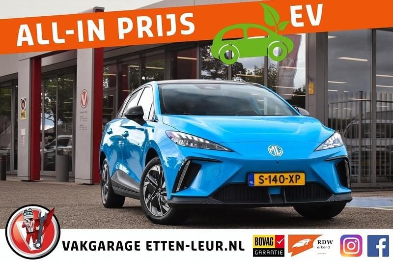 Blauw Gebruikt 2023 MG MG4 EV Luxury Hatchback | € 22.485 (Eerlijke prijs) - Afbeelding 1/4