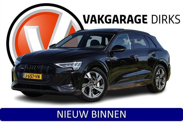 Zwart Gebruikt 2020 Audi e-tron S-Line SUV | € 32.840 (Eerlijke prijs) - Afbeelding 1/3