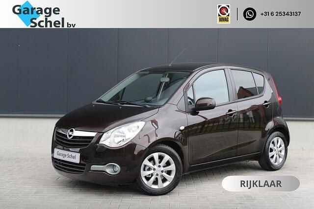 Bruin Gebruikt 2014 Opel Agila Edition Hatchback | € 11.950 - Afbeelding 1/4