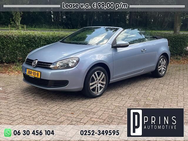Blauw Gebruikt 2012 VW Golf Cabriolet Cabriolet | € 7.950 (Eerlijke prijs) - Afbeelding 1/4
