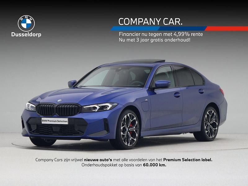 Blauw Gebruikt 2025 BMW 330e M Sport Sedan | € 58.950 (Eerlijke prijs) - Afbeelding 1/4