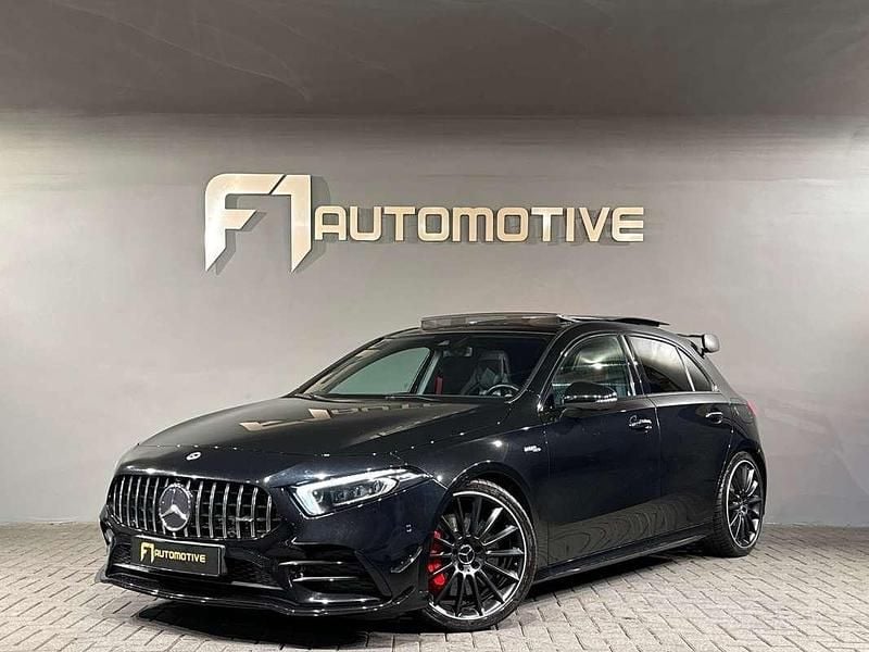Zwart Gebruikt 2019 Mercedes A35 AMG AMG Hatchback | € 34.900 (Eerlijke prijs) - Afbeelding 1/3