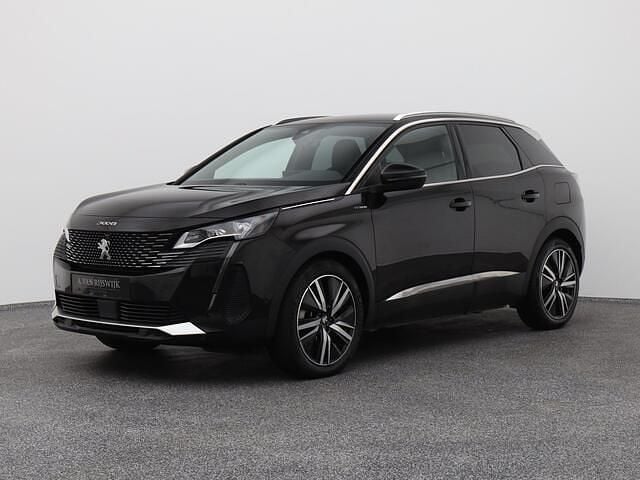 Zwart Gebruikt 2022 Peugeot 3008 GT-line SUV | € 22.900 (Goede deal) - Afbeelding 1/4