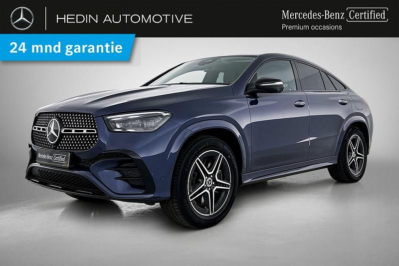 Blauw Gebruikt 2024 Mercedes GLE350 AMG line Coupé | € 89.900 - Afbeelding 1/4