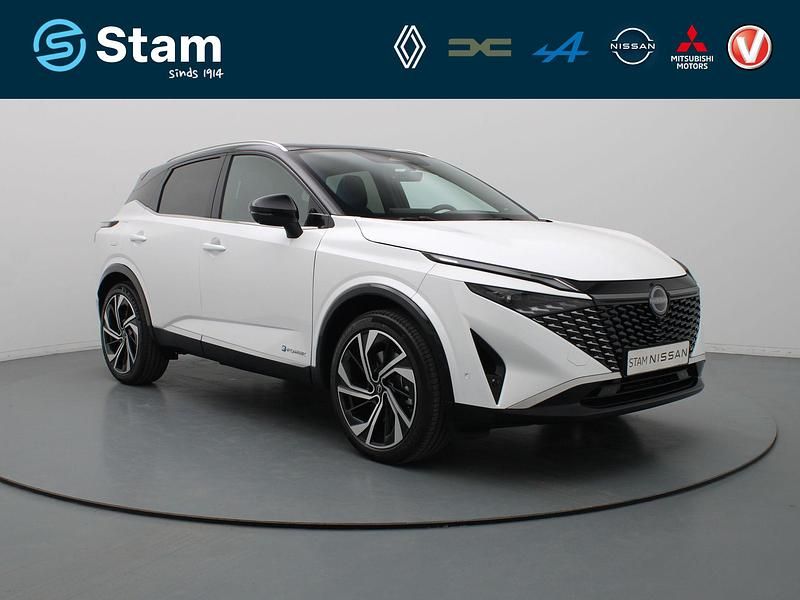 Wit Gebruikt 2025 Nissan Qashqai Tekna+ SUV | € 39.990 (Eerlijke prijs) - Afbeelding 1/4