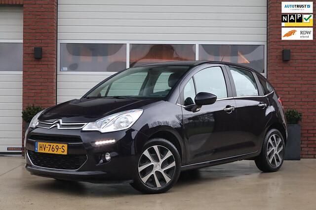 Zwart Gebruikt 2016 Citroën C3 Feel Hatchback | € 6.395 (Goede deal) - Afbeelding 1/4
