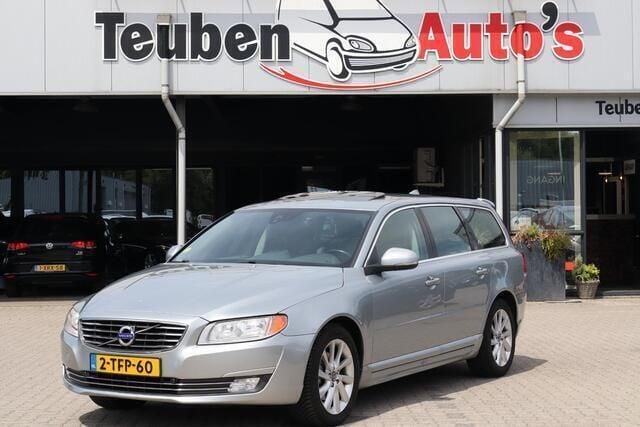 Grijs Gebruikt 2014 Volvo V70 Momentum Stationwagen | € 5.985 (Eerlijke prijs) - Afbeelding 1/4