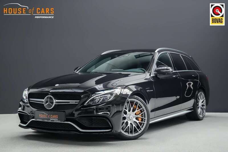 Zwart Gebruikt 2016 Mercedes C63S AMG Stationwagen | € 52.995 - Afbeelding 1/4