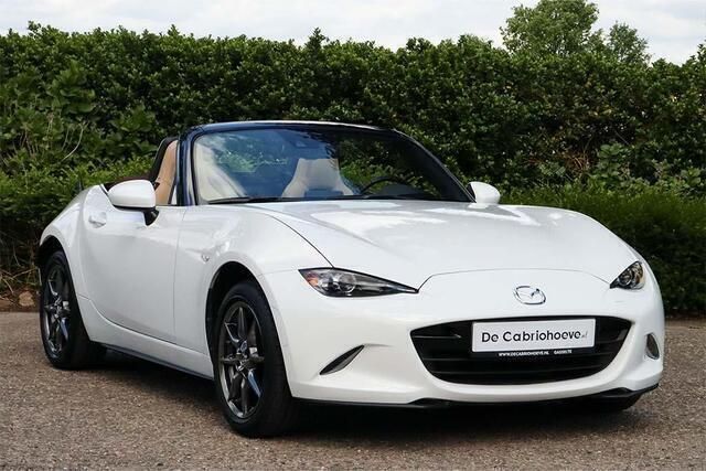 Wit Gebruikt 2018 Mazda MX5 Cabriolet | € 24.950 (Iets duurder) - Afbeelding 1/4
