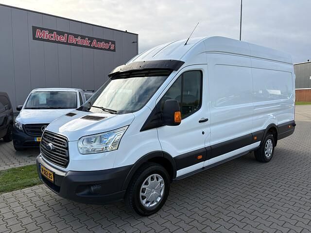 Wit Gebruikt 2018 Ford Transit Trend Van | € 14.950 (Eerlijke prijs) - Afbeelding 1/4