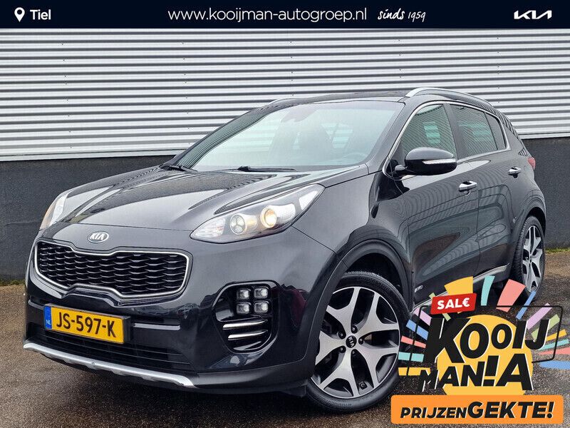 Zwart Gebruikt 2016 Kia Sportage First Edition SUV | € 18.900 (Eerlijke prijs) - Afbeelding 1/4