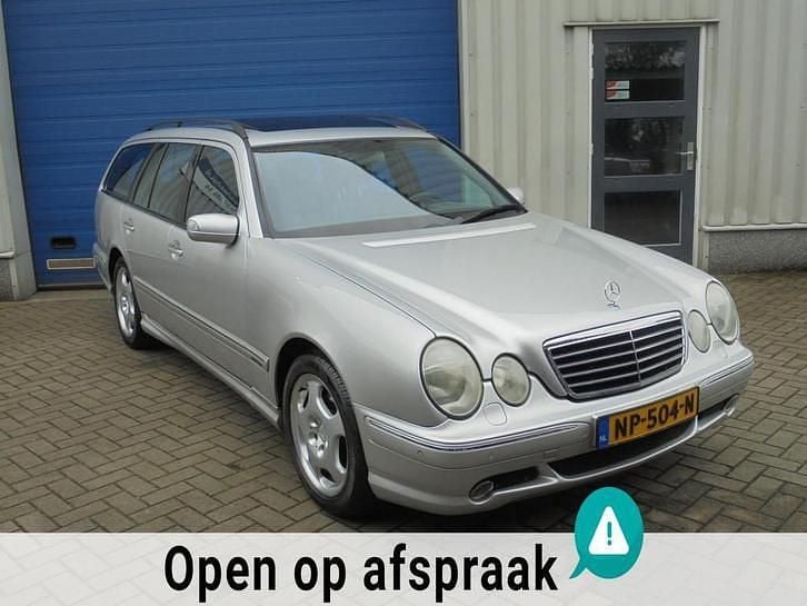 Occasion Mercedes E320 Avantgarde 224 PK (164 kW) 2002 Grijs (metallic) Stationwagen