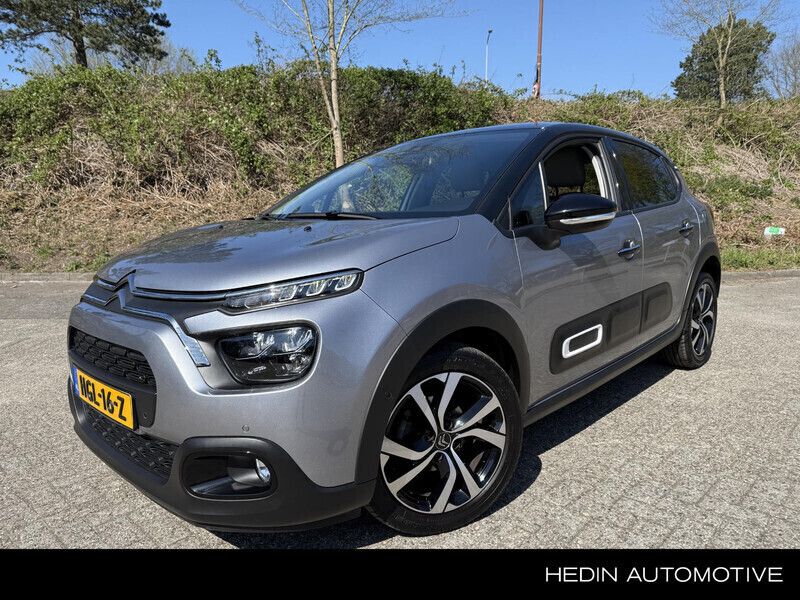 Grijs Gebruikt 2021 Citroën C3 PureTech Hatchback | € 15.745 (Eerlijke prijs) - Afbeelding 1/4