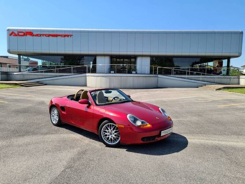 Roodrosso oriente met. Gebruikt 2002 Porsche Boxster Cabriolet | € 29.000 - Afbeelding 1/4