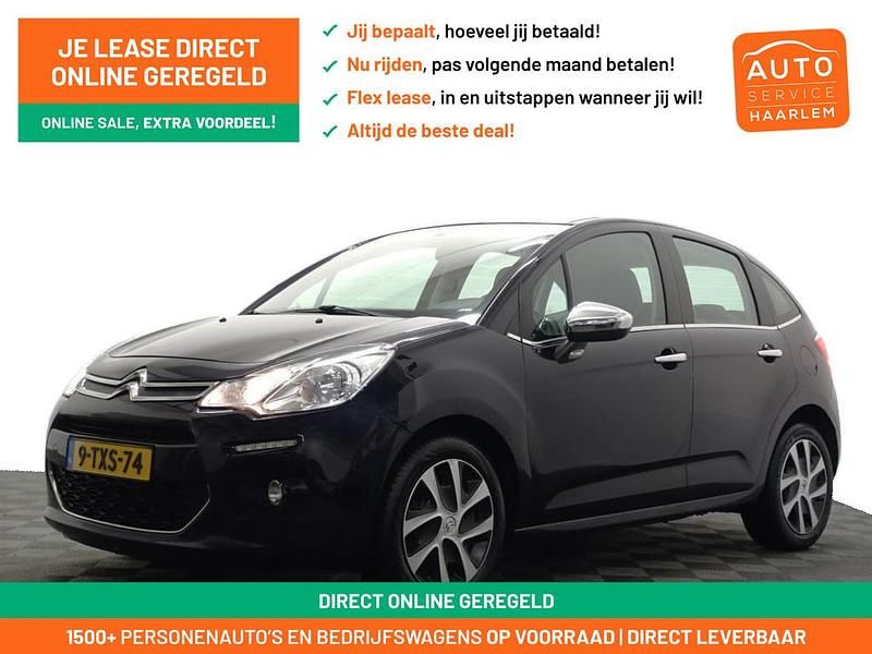 Zwart Gebruikt 2014 Citroën C3 So Chic Hatchback | € 4.900 (Eerlijke prijs) - Afbeelding 1/4