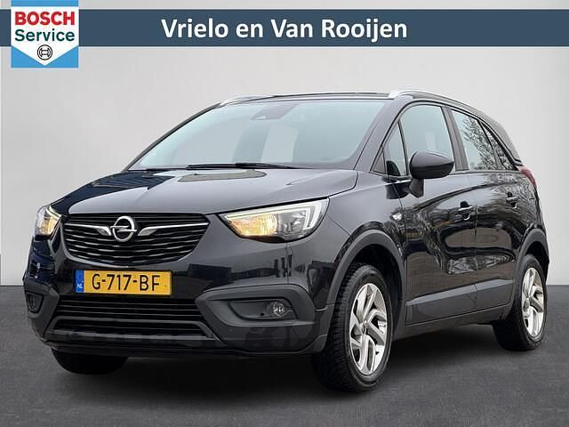 Zwart Gebruikt 2019 Opel Crossland X Edition+ SUV | € 9.950 (Goede deal) - Afbeelding 1/4