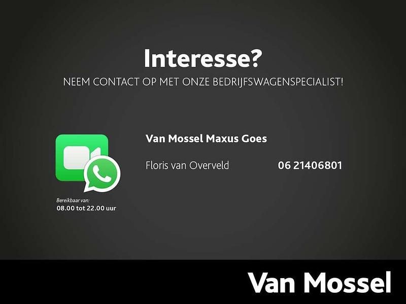 Nieuw Maxus eDeliver 9 150 kW (204 PK) 2025 Wit Van