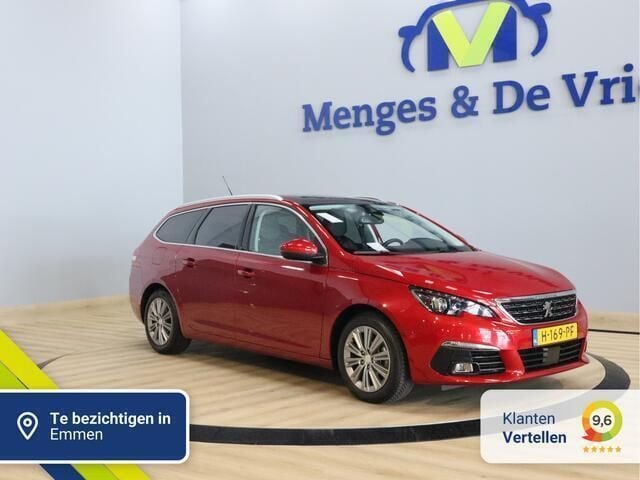 Rood Gebruikt 2020 Peugeot 308 Premium Stationwagen | € 11.995 (Eerlijke prijs) - Afbeelding 1/3