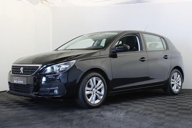 Zwart Gebruikt 2021 Peugeot 308 Active Hatchback | € 12.450 (Goede deal) - Afbeelding 1/4