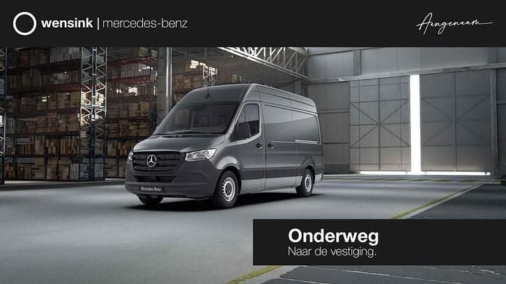 Grijs (metallic) Occasion 2021 Mercedes Sprinter Van | € 32.850 (Super prijs) - Afbeelding 1/4