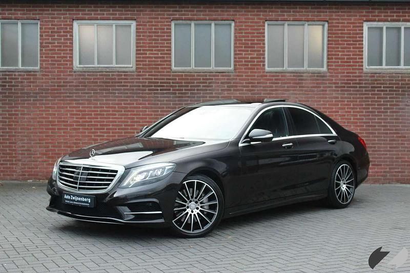 Zwart Occasion 2014 Mercedes S350 AMG Sedan | € 23.900 (Super prijs) - Afbeelding 1/4