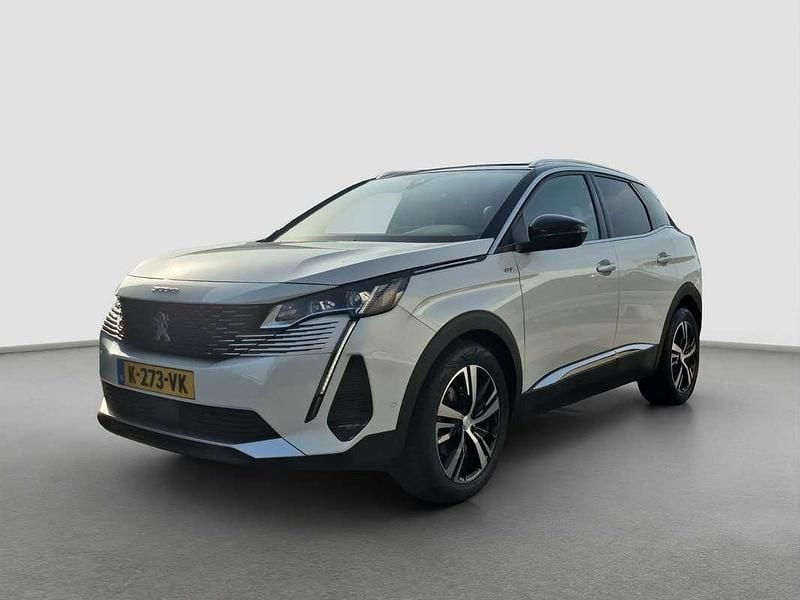 Wit Gebruikt 2021 Peugeot 3008 GT SUV | € 21.900 (Eerlijke prijs) - Afbeelding 1/4
