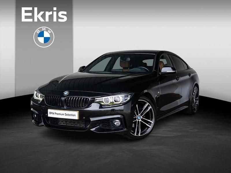 Saphirschwarz metallic (475) (zwart metallic) Gebruikt 2021 BMW 418 Gran Coupé Comfort Edition Coupé | € 28.595 (Iets duurder) - Afbeelding 1/4