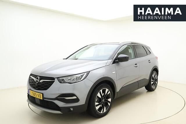 Grijs Occasion 2021 Opel Grandland X Innovation SUV | € 19.950 (Iets duurder) - Afbeelding 1/4