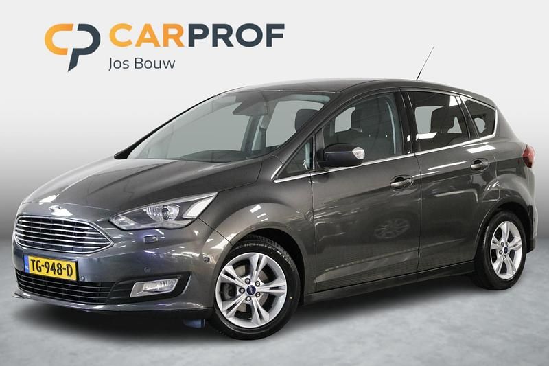 Grijs Gebruikt 2015 Ford C-MAX Titanium MPV | € 11.575 (Eerlijke prijs) - Afbeelding 1/4