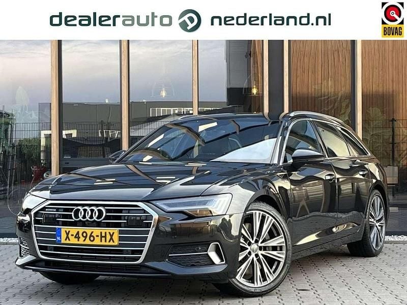 Zwart Gebruikt 2019 Audi A6 Stationwagen | € 41.950 (Eerlijke prijs) - Afbeelding 1/4