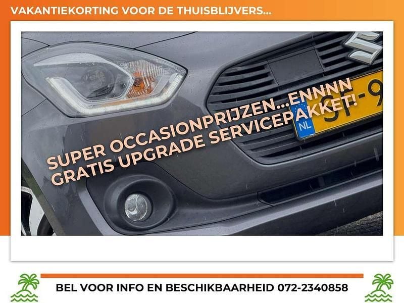 Grijs Gebruikt 2018 Suzuki Swift Hatchback | € 9.825 (Goede deal) - Afbeelding 1/4