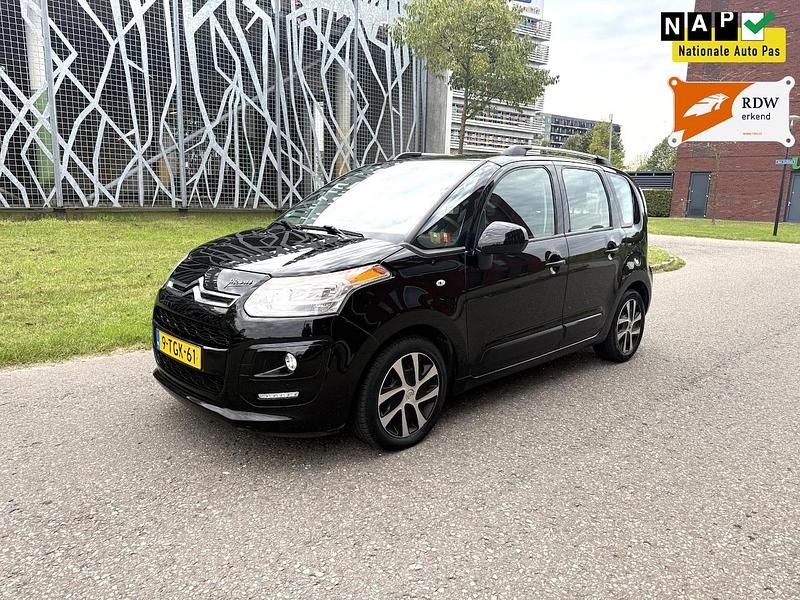 Zwart Gebruikt 2014 Citroën C3 Picasso MPV | € 4.995 (Super prijs) - Afbeelding 1/3