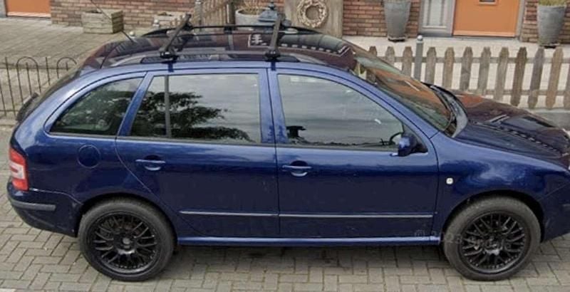 Blauw Occasion 2007 Skoda Fabia Stationwagen | € 1.000 (Super prijs) - Afbeelding 1/2