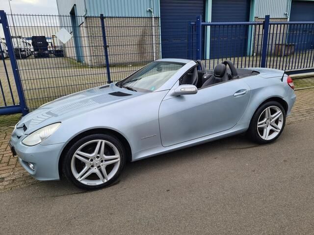 Blauw Gebruikt 2007 Mercedes SLK200 AMG Cabriolet | € 7.950 (Eerlijke prijs) - Afbeelding 1/4
