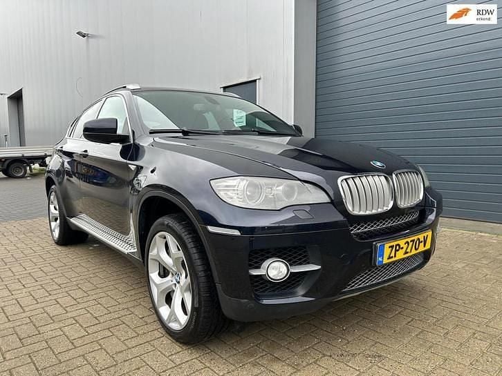 Zwart (metallic) Gebruikt 2008 BMW X6 Executive SUV | € 11.999 (Goede deal) - Afbeelding 1/4