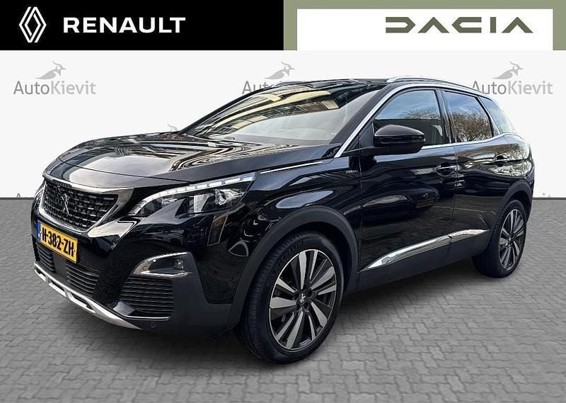 Zwart Occasion 2020 Peugeot 3008 GT-line SUV | € 19.950 (Eerlijke prijs) - Afbeelding 1/3