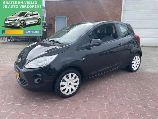 Zwart Gebruikt 2010 Ford Ka Titanium Hatchback | € 1.995 (Eerlijke prijs) - Afbeelding 1/4